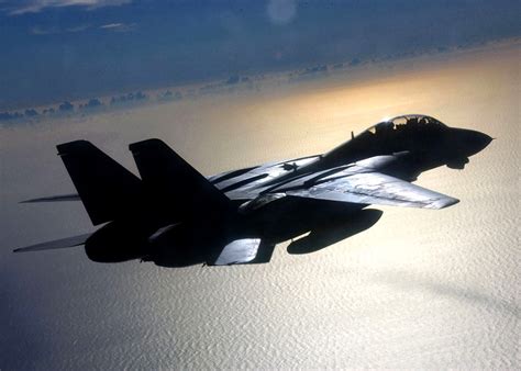 No blips show on the radar, no sign is given. F-14 Tomcat - Grumman - Avion de combat