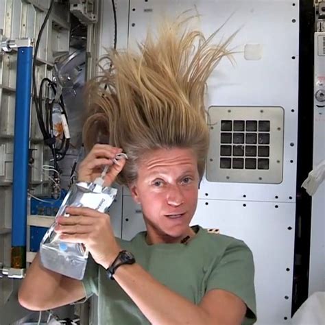 Here S How To Wash Your Hair In Space Space Station International