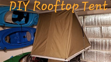 Diy Roof Top Tent Project Youtube