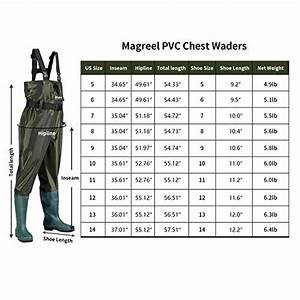 Magreel Chest Waders Hunting Fishing Waders For Men Women With Boots