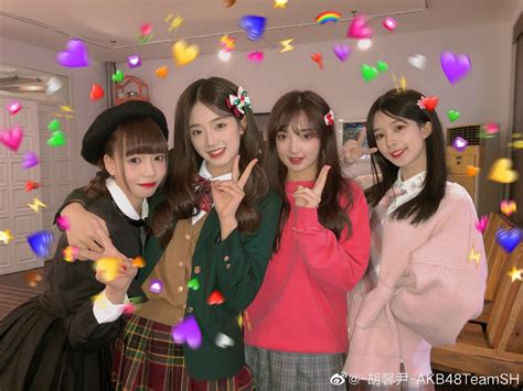 【akb48 team sh】heavy rotation (闪亮的幸运). 12月20日AKB48 Team SH 胡馨尹（Hu XinYin）の誕生日ファンミーティング開催 ...