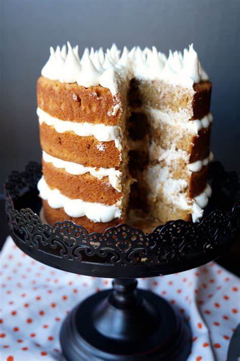 sweet potato layer cake with marshmallow frosting