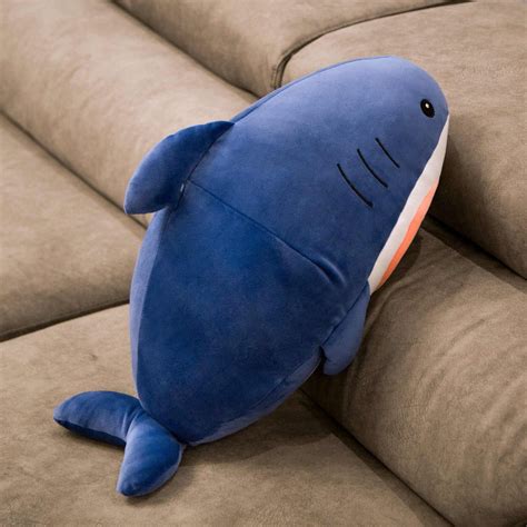Shark Plush Toycute Soft Biggantlargesmall Stuffed Animal Etsy