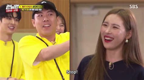 Sweet talk ahha she's her fan and he said shes pretty while jaesok was making fun of somin ahha. RUNNING MAN EP 417 #6 ENG SUB - YouTube