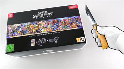 Nintendo Switch Super Smash Bros Ultimate Limited Edition Siappcuaed