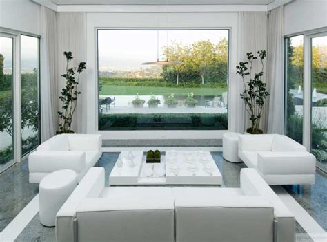 Beautiful White Living Room 2012 Interior Design Ideas