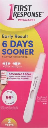 First Response™ Early Result Pregnancy Test 2 Ct Frys Food Stores