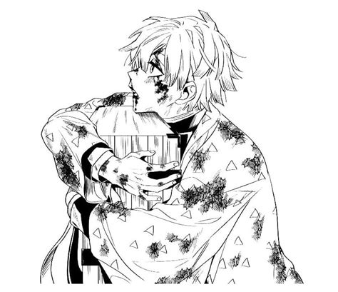 Agatsuma Zenitsu Is Crying Coloring Pages Zenitsu Coloring Pages Porn Sex Picture