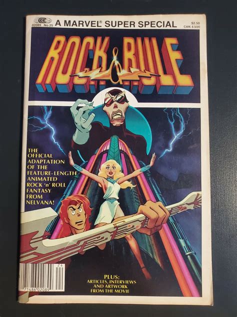 Marvel Super Special 25 Rock Rule 1983 7 0 Debbie Harry Cheap