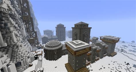 The Wall And Castle Black Game Of Thrones Minecraft Map