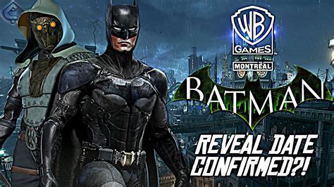 New Batman Game Official Reveal Date Confirmed Youtube
