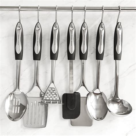 utensils kitchen spatula utensil cooking stainless steel cookware gadgets nonstick tool gift amazon homehero items pot hero piece