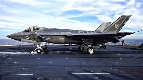 Video Us Navy F 35c Operations Aboard Uss Carl Vinson Military