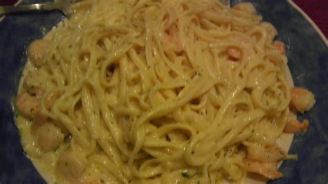 Personal Outing Red Lobster Shrimp Linguini Alfredo Entree 2