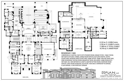 The best open floor plans under 2000 sq. 20000 Square Foot Home Floor Plan