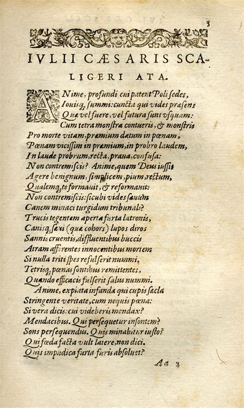 Scaliger Julius Caesar Poemata Heidelberg 1574