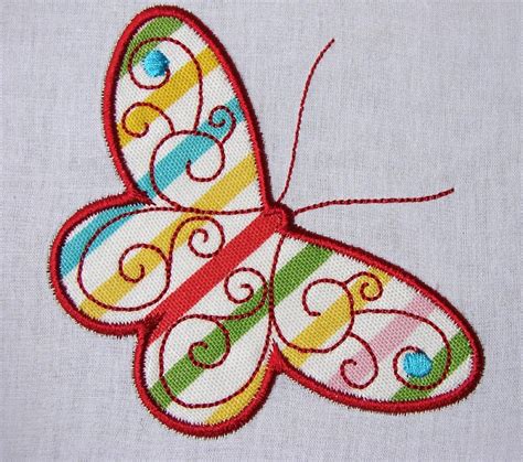 Embroidery Design Jolly Butterfly Embroidery Machine Applique Designs