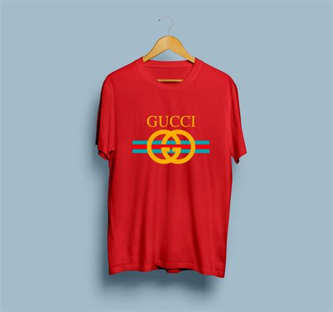 Gucci Printed T Shirt For Men And Women Red 30 Off At Sports Ghar