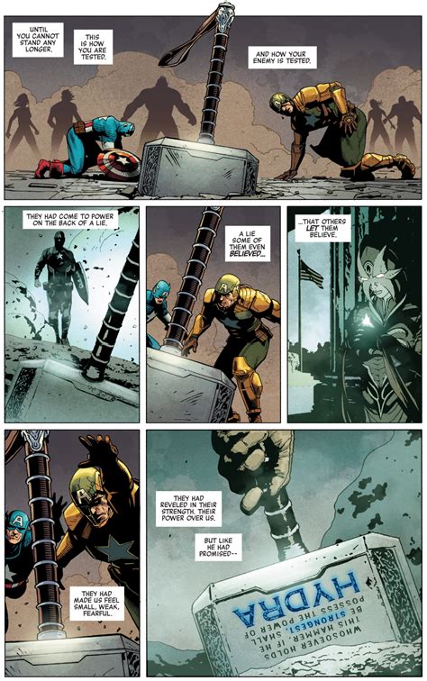 Captain America Vs Hydra Supreme Comicnewbies
