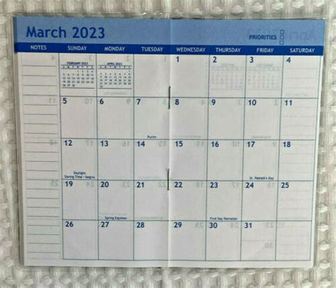 2023 2024 2 Year Monthly Pocket Purse Planner Calendar Appointment 3x6 4x6 Ebay