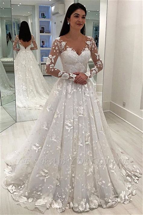 Wedding guests should take into consideration the venue, weather, and season when choosing attire for a beach wedding. Fashion Long Sleeve Wedding Dress Two Piece Long Prom ...