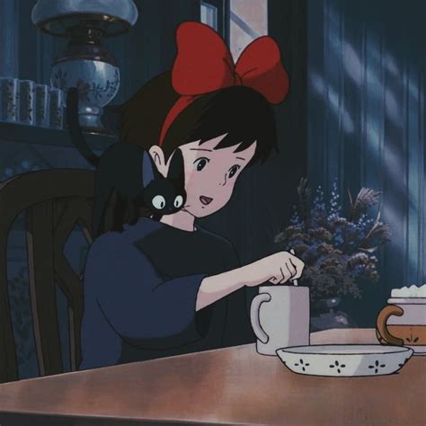 Kikis Delivery Service In 2022 Ghibli Anime Animation Art