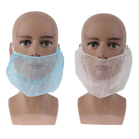 Non Woven Beard Cover Mask For Hospital Personal Sars Health