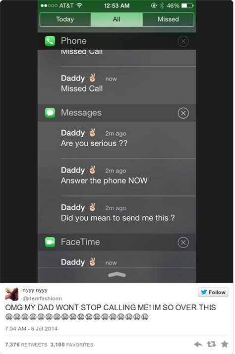 Woman Accidentally Sends Nude Photo To Her Dad Live Tweets The Reaction
