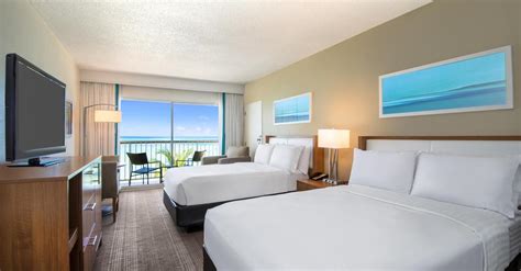 You pay for your hotel when you arrive and your rooms are guaranteed for your arrival. Ocean Front View Double Room | Holiday Inn Resort Aruba
