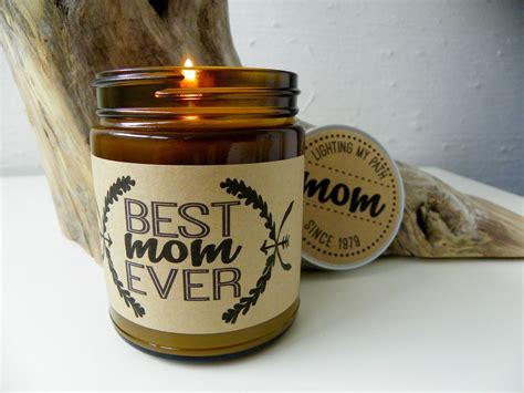 Best Mom Ever 9 Oz Hand Poured Soy Candle Lighting My Path Since