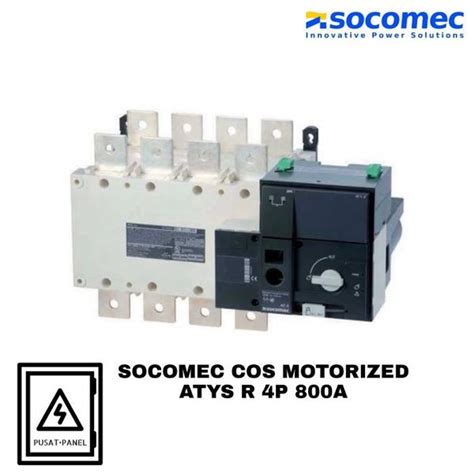 Jual Socomec Cos Motorized Atys R 4p 800a Changeover Switch Ohm Saklar