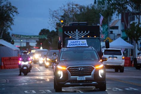 Hanukkah Car Parade Winds Its Way Through South Bays Beach Cities
