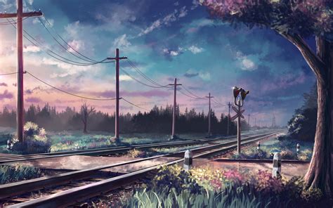 Anime Railroad Hd Wallpaper By Sylar113