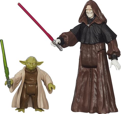 Star Wars Mission Series Senate Duel Darth Sidious And Yoda Action