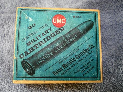 Umc 2 Pc 43 Spanish Military Cartridges Full Box For Sale At