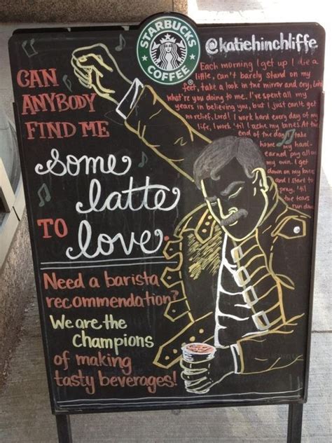 Starbucks Sign Created By Katie Hinchliffe Starbucks Art Barista