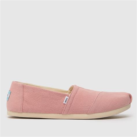 Toms Pink Alpargata Flat Shoes Shoefreak