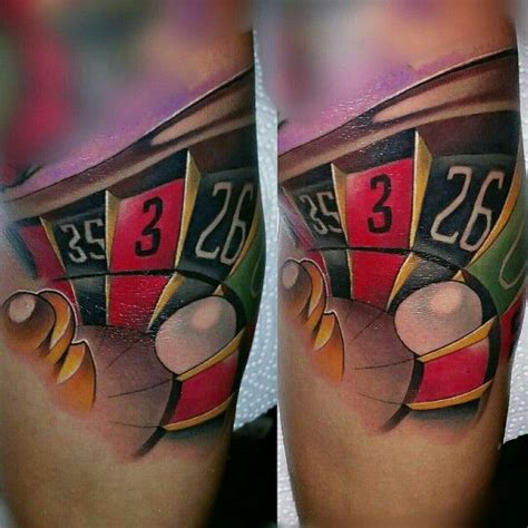 Tattoosbynicklaswongk Roulette Wheel Tattoo Tattoos With Meaning