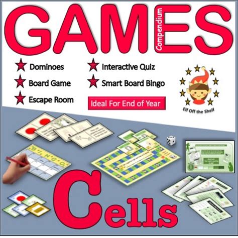 Plant And Animal Cells Games Compendium Bundle Cell Games Plant