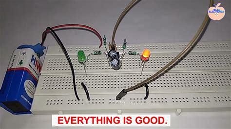 Oscillator Circuit Using Bc547 Transistors Make At Home Blink Led