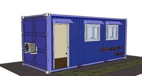 Office Container 3d Skp Detail For Sketchup Locker Storage Office