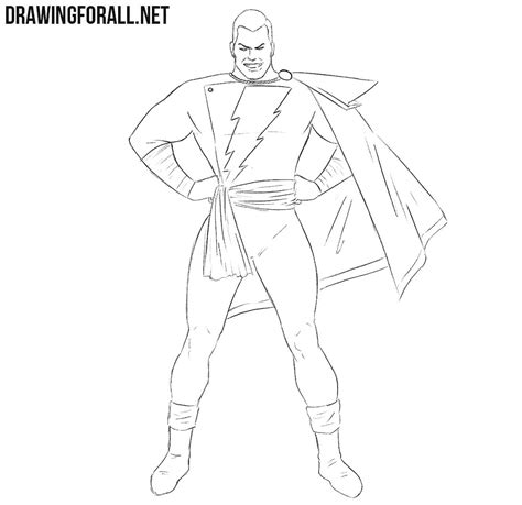 How To Draw Shazam