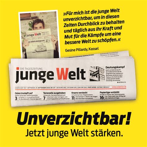 Jw Aktion Tageszeitung Junge Welt