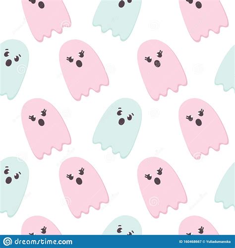 Pastel Cute Ghost Background 30 Cute Halloween Wallpapers For Iphone