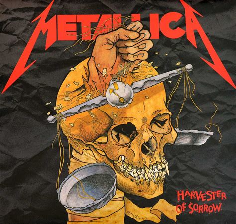 Metallica Harvester Of Sorrow Ep Album Cover Photos And 12 Vinyl Lp Discography Information