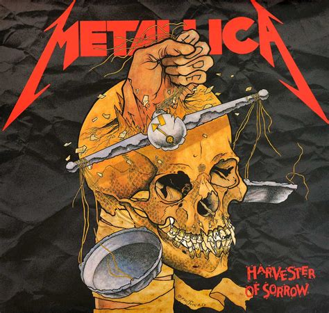 Metallica Harvester Of Sorrow Ep Album Cover Photos And 12 Vinyl Lp