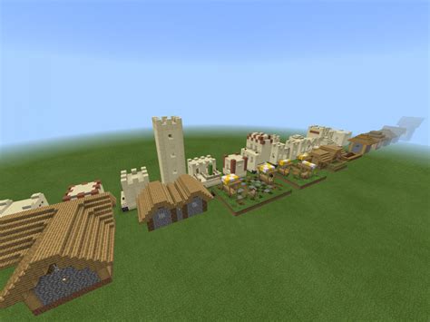 Minecraft Bedrock 111 All New Village Structures Minecraft Map