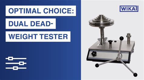 Dead Weight Tester For Perfect Pressure Calibration In A Laboratory