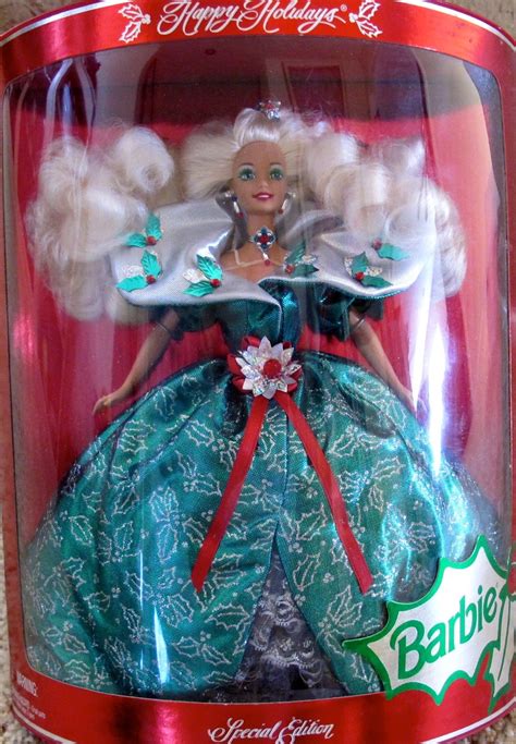 Barbie Happy Holidays Special Edition Doll 1995 Toys And Games