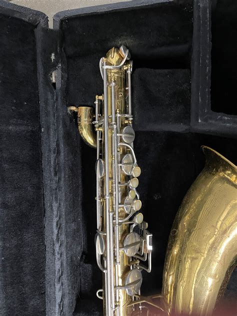 Conn 11m With Low A Baritone Saxophone With Case Ebay